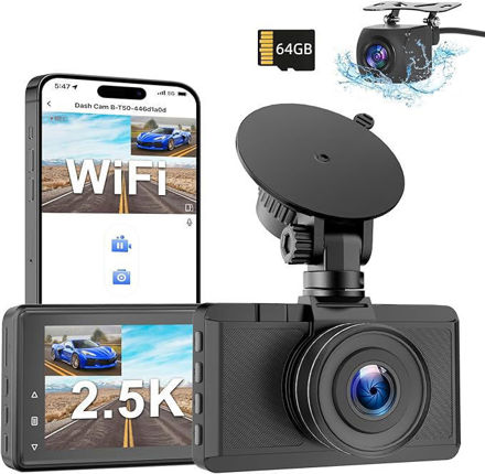 Picture of Dash Cam Front and Rear Camera