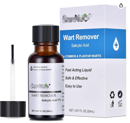Picture of Fast Acting Liquid Wart Remover for Common and Plantar Warts/Corn