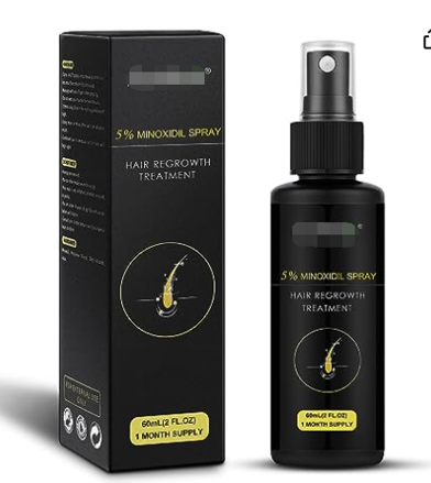 Picture of 5% Minoxidil Hair Growth Spray for Men and Women/60mL