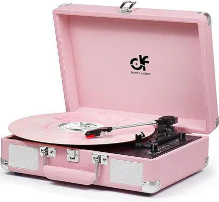 Picture of Vintage Pink Suitcase Record