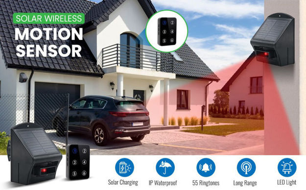 Picture of Solar Wireless Driveway Alarm