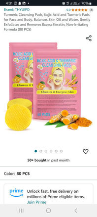 Picture of Turmeric Cleansing Balances Exfoliates Non Irritating