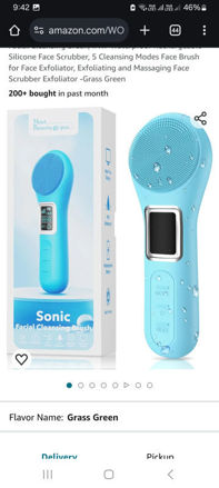 Picture of Waterproof Rechargeable Exfoliator Exfoliating