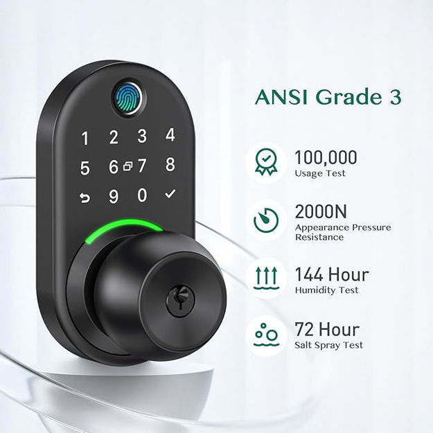 Picture of Keyless Fingerprint Electronic Digital