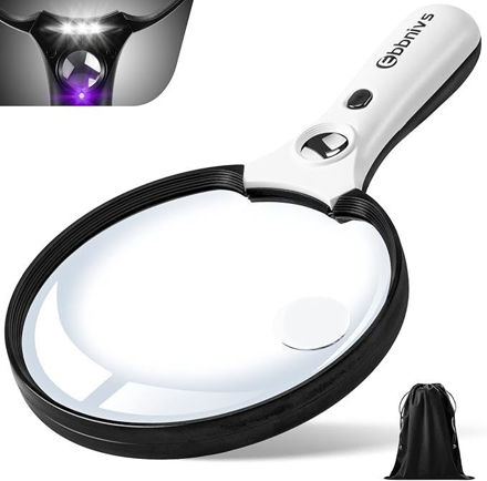 Picture of Magnifying Magnifier Handheld Illuminated Inspection