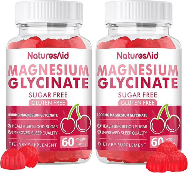 Picture of Magnesium Glycinate Gummies 1000mg Supplement