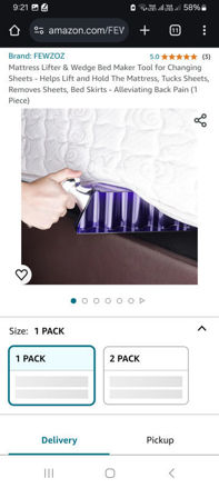 Picture of Mattress Lifter Changing Sheets