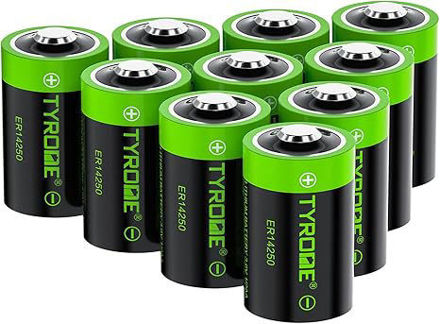 Picture of ER14250 Rechargeable Batteries Compatible Movement