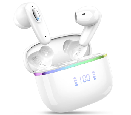 Picture of Ordtop Bluetooth Headphone Cancelling Waterproof White