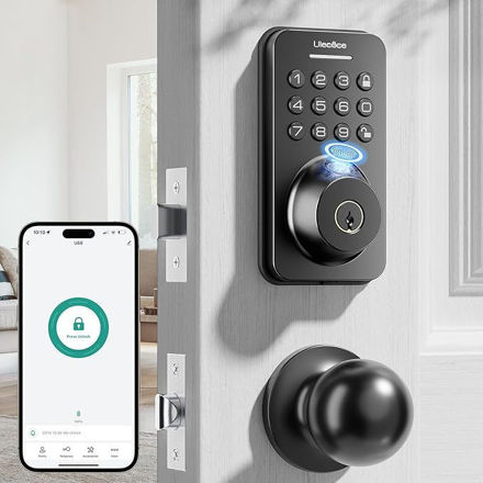 Picture of Fingerprint Deadbolt Keyless Installation