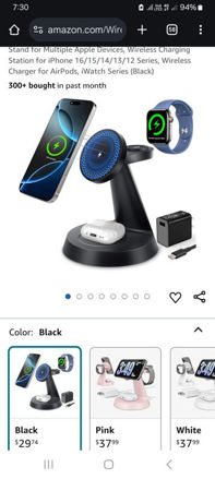 Picture of Wireless Charging Station Charger Multiple