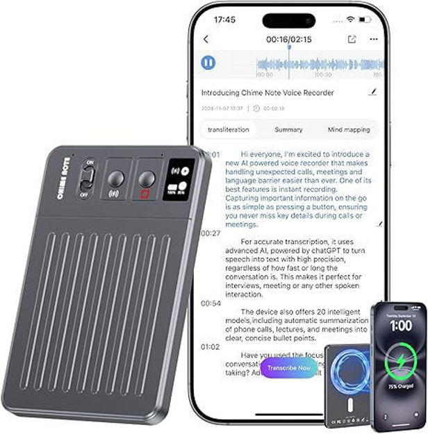 Picture of AI Voice Recorder Transcribe Summarize