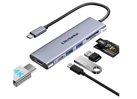 Picture of USB Hub Multiport 2%C3%97Powered Compatible