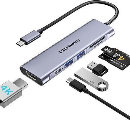 Picture of USB Hub Multiport 2%C3%97Powered Compatible