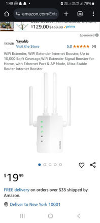 Picture of Extender Internet Coverage Ethernet Ultra Stable