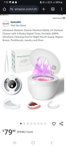 Picture of Ultrasonic Retainer Portable UltraSonic Toothbrush