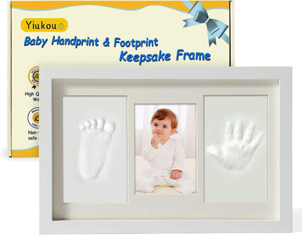 Picture of Handprint Footprint Keepsake Personalised Milestone