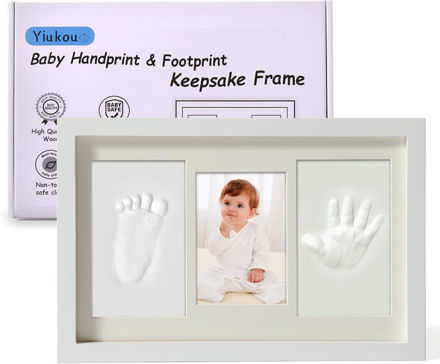 Picture of Handprint Footprint Keepsake Personalised Milestone