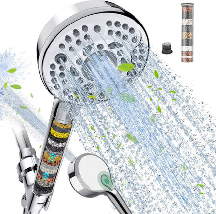 Picture of Filtered Handheld 9 Spray Setting Detachable