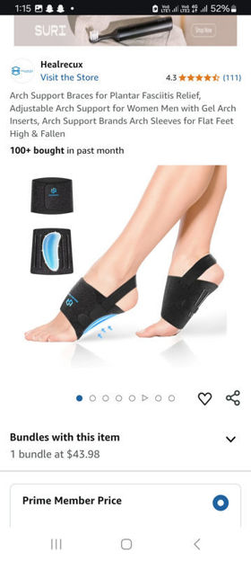 Picture of Healrecux Support Plantar Fasciitis Adjustable