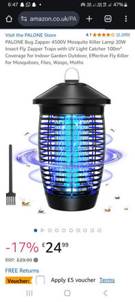 Picture of PALONE Anti Mosquito Electric Effective Repellent