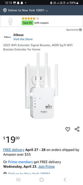 Picture of 2025 Extender Signal Booster Sq ft