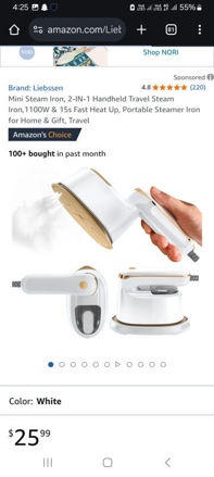 Picture of Handheld Travel Portable Steamer