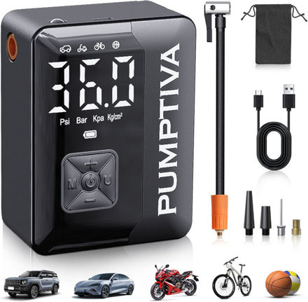 Picture of Inflator Portable Compressor Electric Motorcycle