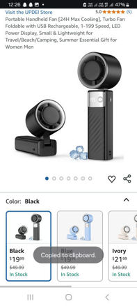 Picture of Portable Handheld Rechargeable Lightweight Essential