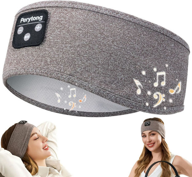 Picture of Headphones Bluetooth Headband Earphones