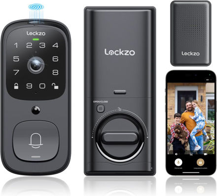 Picture of Doorbell Keyless Deadbolt Fingerprint Control