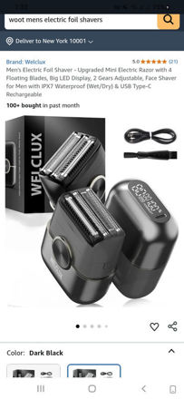 Picture of Mens Electric Foil Shaver Rechargeable