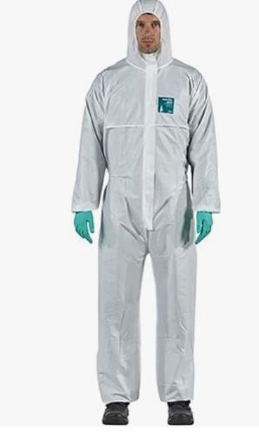 Picture of Coveralls Disposable Chemical Resistant Unisex Adult Industrial