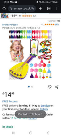 Picture of Arts Crafts Kids 6 12