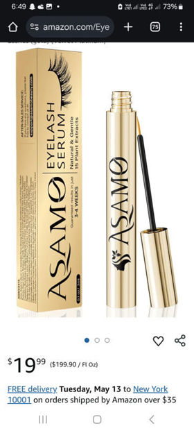 Picture of Eyelash Growth Serum Extracts Platinum