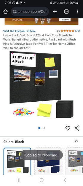 Picture of Cork Board Bulletin Alternative Adhesive
