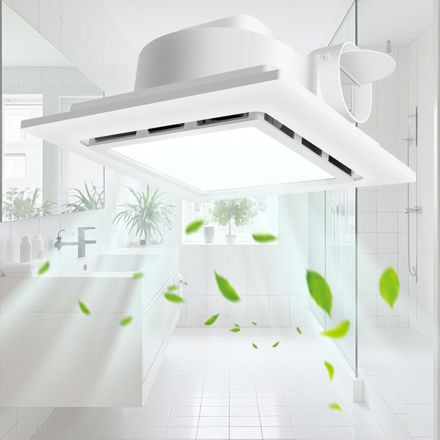 Picture of Bathroom Exhaust Ventilation Square Restroom