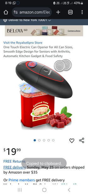 Picture of Electric Seniors Arthritis Automatic Kitchen