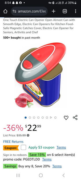 Picture of Electric Openers Food Safe Magnetic Arthritis