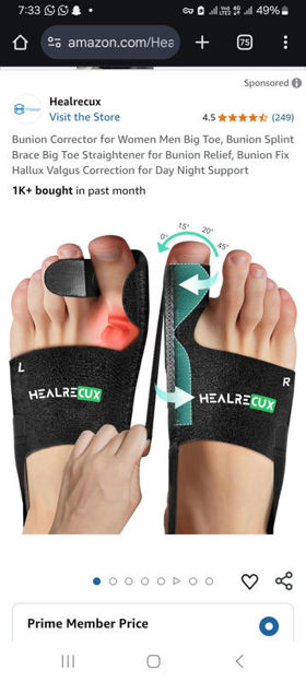 Picture of Healrecux Corrector Straightener Correction Support