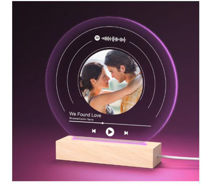 Picture of Decorative Personalized Valentines Anniversary Girlfriend