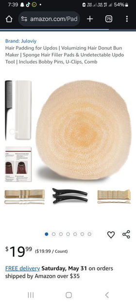 Picture of Padding Volumizing Sponge Undetectable U Clips