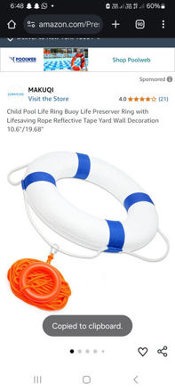 Picture of Child Preserver Lifesaving Reflective Decoration