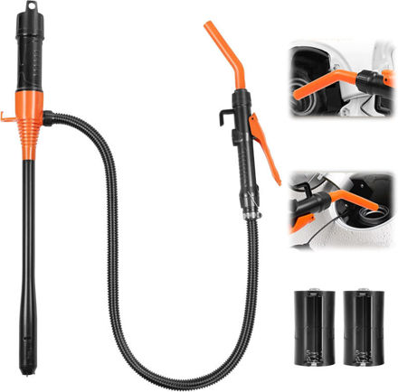 Picture of Portable Power Battery Pump, Battery Powered Siphon Fuel Transfer Pump, Universal Fit for Gasoline, Car, Portable Fuel Transfer Pump