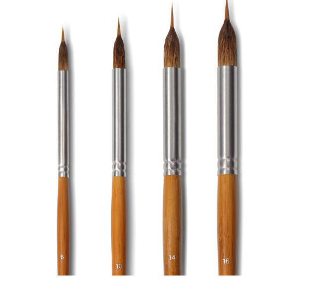 Picture of Watercolor Brushes Set Continuous Paintbrushes