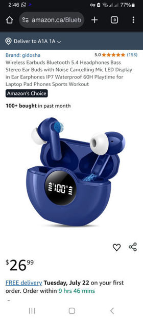 Picture of Wireless Earbuds