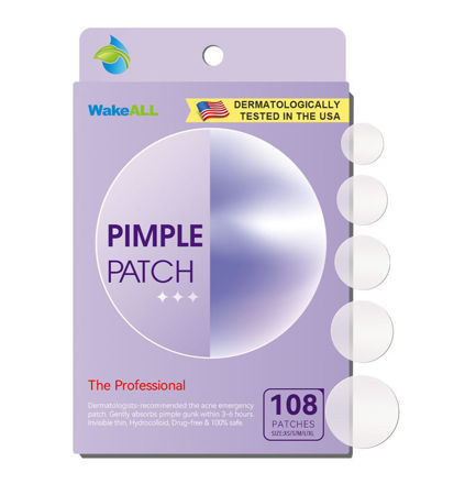 Picture of Hydrocolloid Different Stickers Salicylic Blemishes