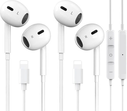 Picture of Headphones Bluetooth Earphones Reduction Compatible White