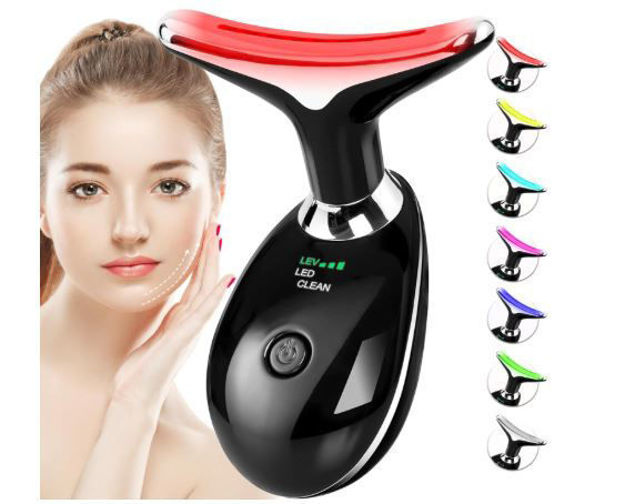 Picture of SDKWDH Red Light Therapy Massager Wrinkles Vibrating
