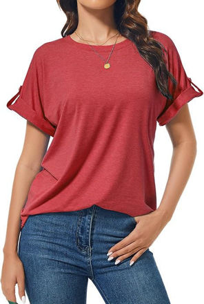 Picture of MAXTOOA Womens Sleeve Summer Blouses